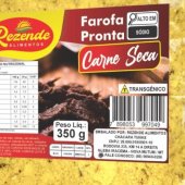 Farofa carne seca 